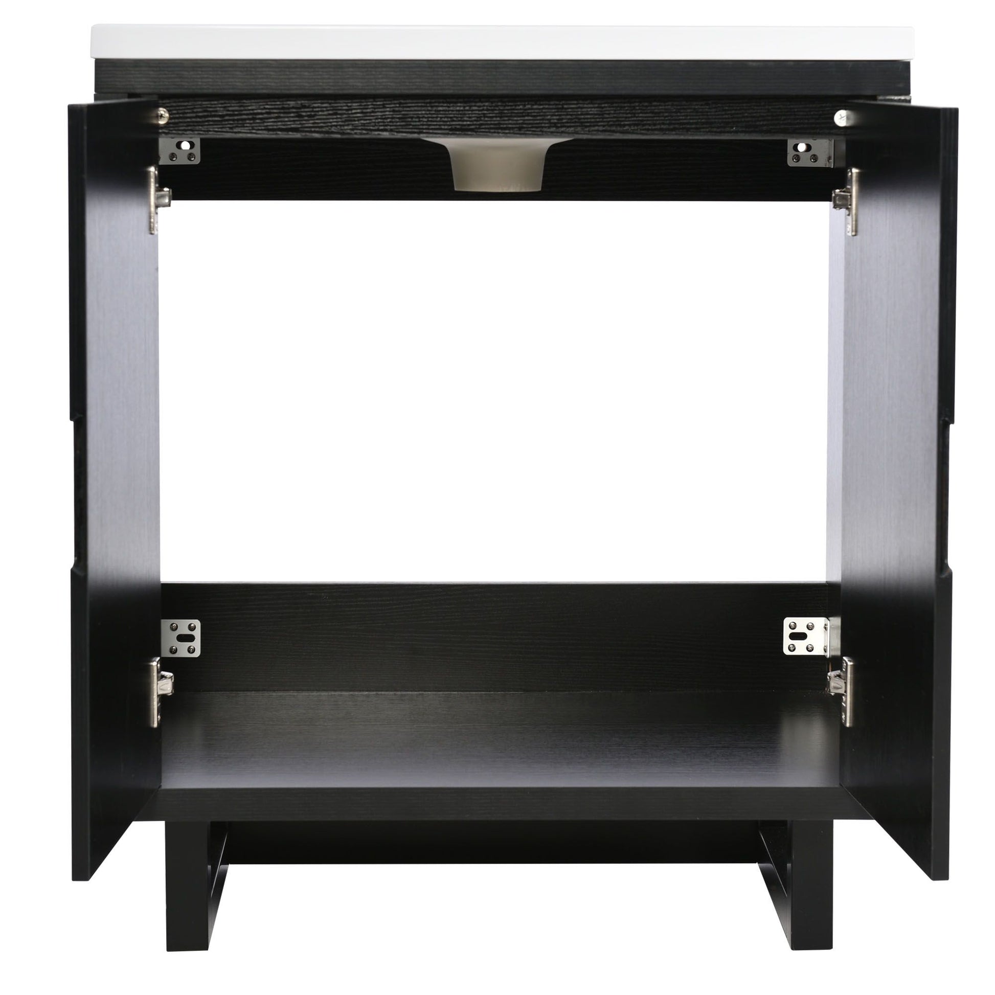 30" Bathroom vanity Set with Sink, Combo Cabinet, Bathroom Storage Cabinet, Solid Wood Legs(The same with SV000008AAB-1) image 18