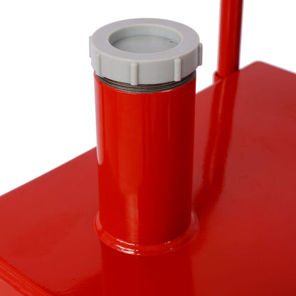 30 Gallon Gas Caddy With Wheels, Fuel Transfer Tank Gasoline Diesel Can Reversible Rotary Hand Siphon Pump, Fuel Storage image 10