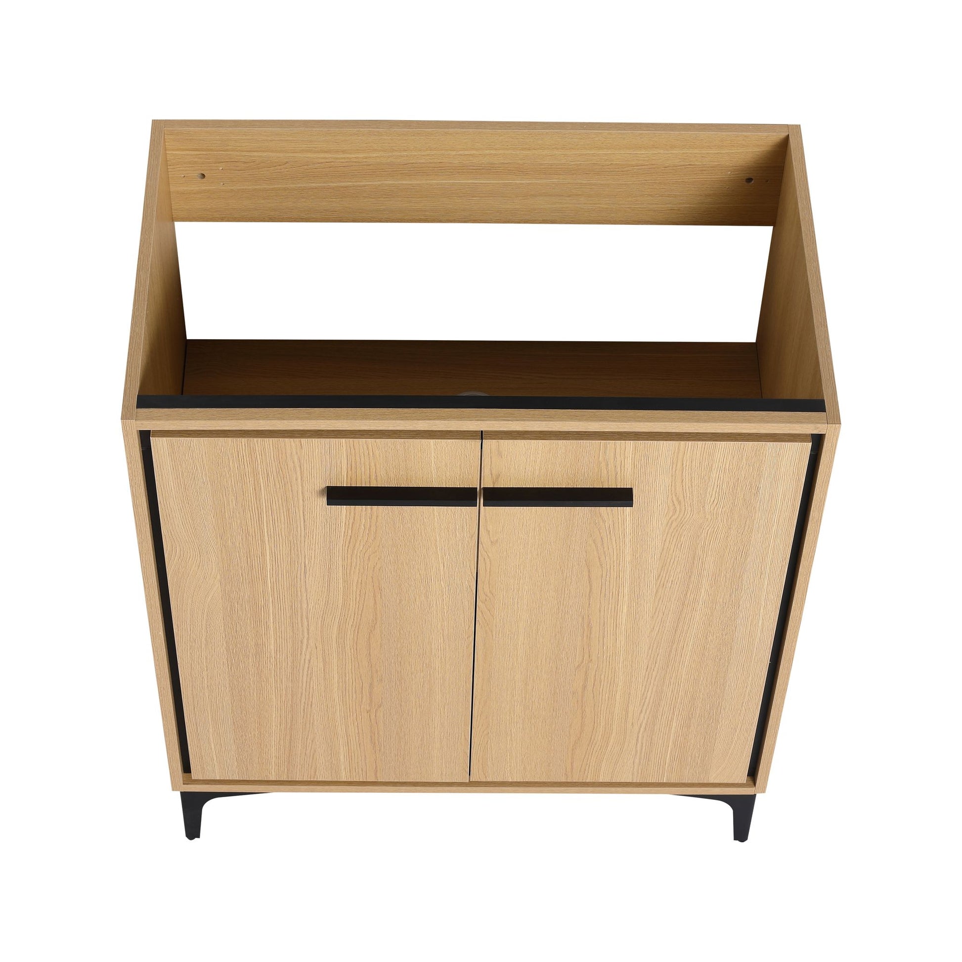30 Inch(29 5/16'') Bathroom Vanity Base without basin, Storage Cabinet with Doors, engineering wood image 17