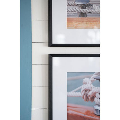 30" x 24" Boater Knots Wall Art with Black Frame, Wall Decor for Living Room Bedrrom Entryway Office, Set of 3 image 5
