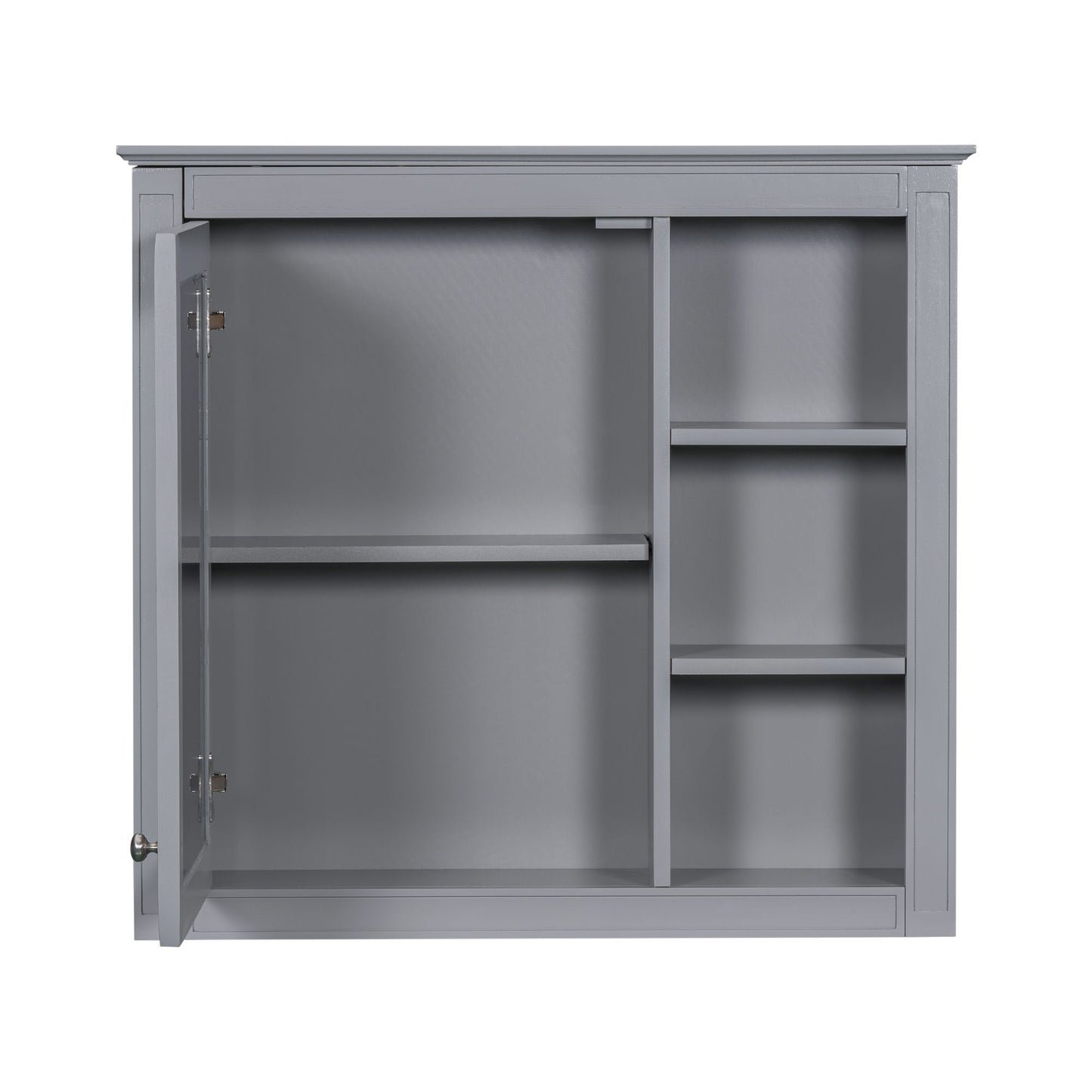 30'' x 28'' Medicine Cabinet, Wall Mounted Bathroom Storage Cabinet, Modern Bathroom Wall Cabinet with Mirror,Medicine C image 10