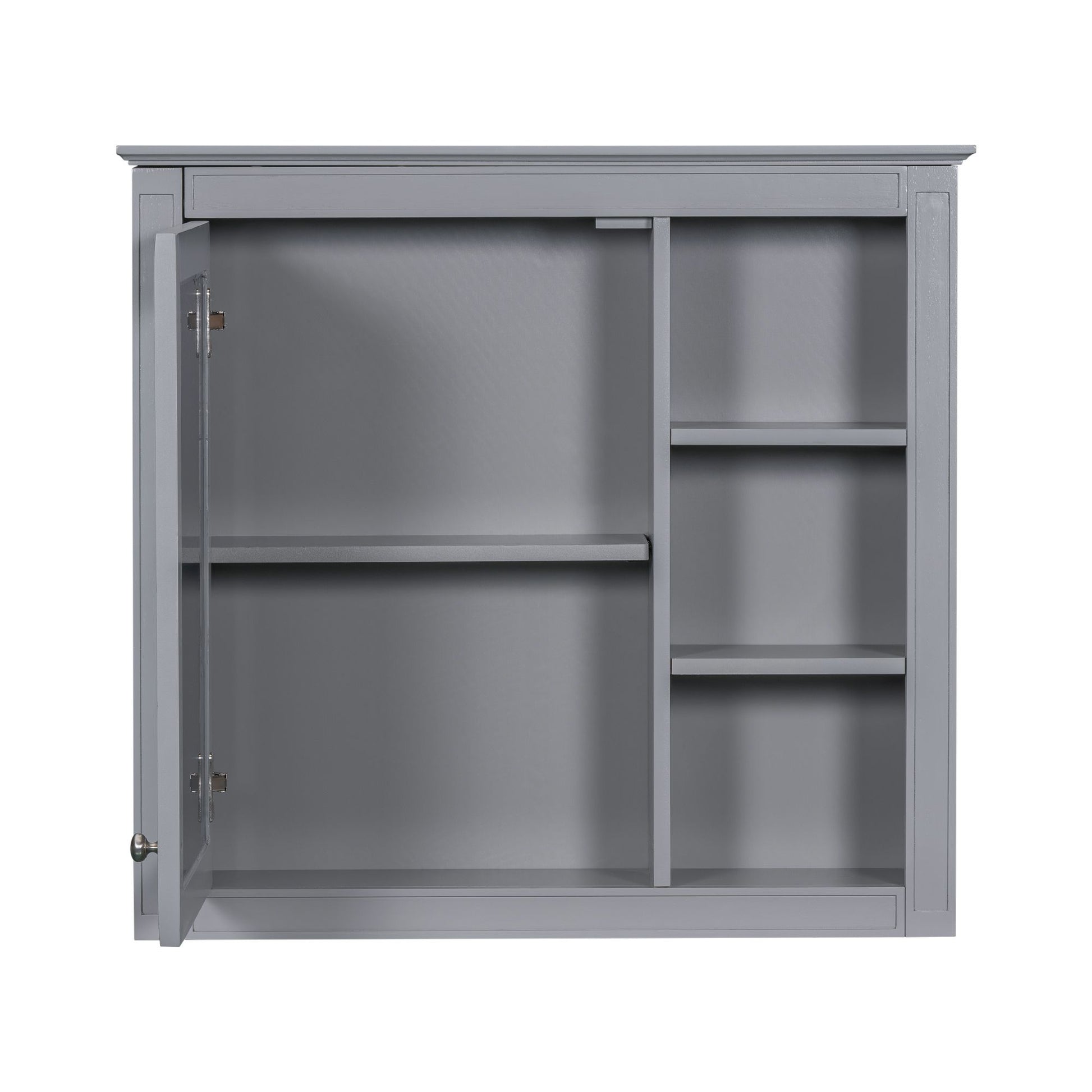 30'' x 28'' Medicine Cabinet, Wall Mounted Bathroom Storage Cabinet, Modern Bathroom Wall Cabinet with Mirror,Medicine C image 10