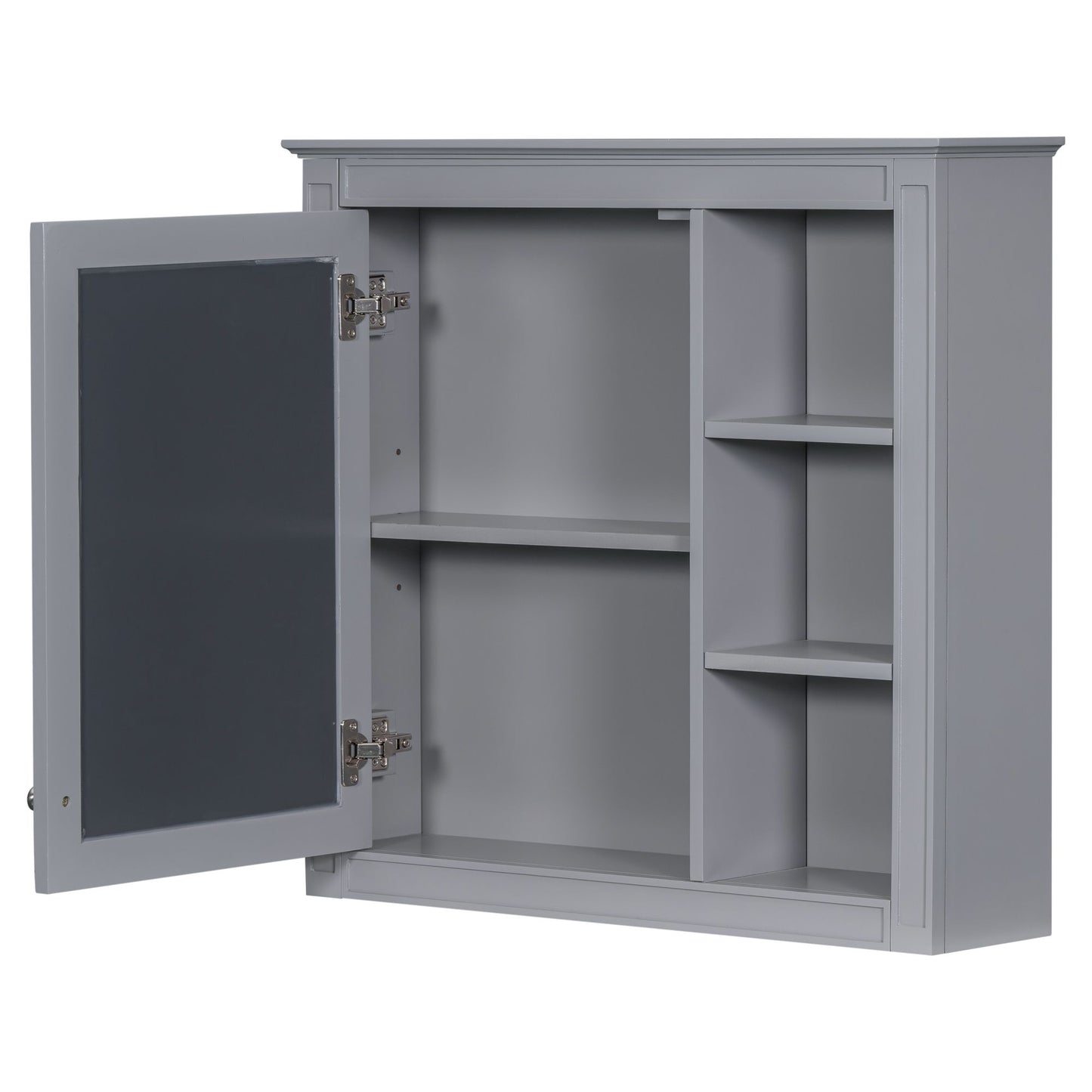 30'' x 28'' Medicine Cabinet, Wall Mounted Bathroom Storage Cabinet, Modern Bathroom Wall Cabinet with Mirror,Medicine C image 13