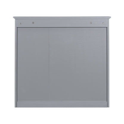 30'' x 28'' Medicine Cabinet, Wall Mounted Bathroom Storage Cabinet, Modern Bathroom Wall Cabinet with Mirror,Medicine C image 14