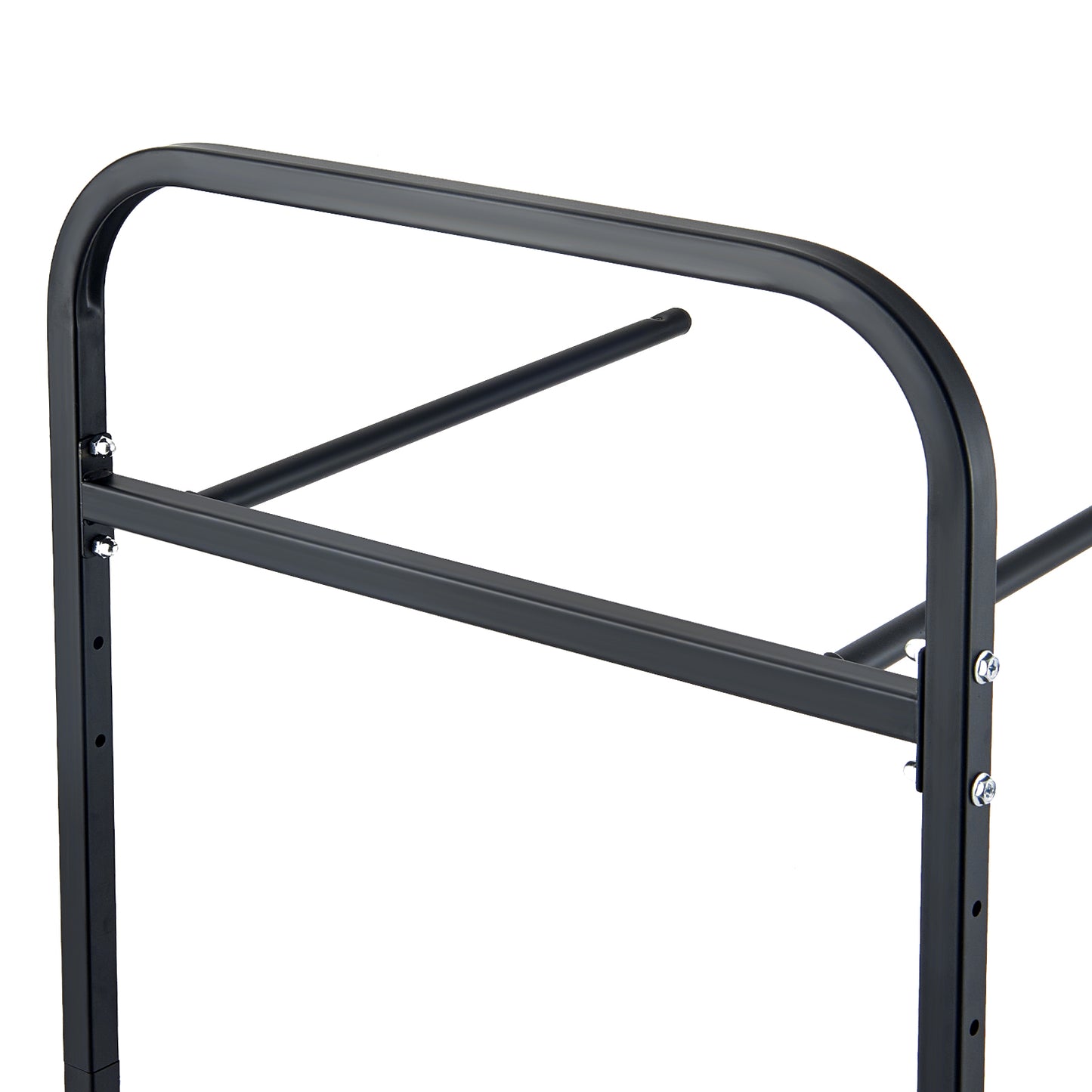 Folding Chair Rack Cart for 10 Chairs of 100 LBS Push-Style Chair Dolly image 4