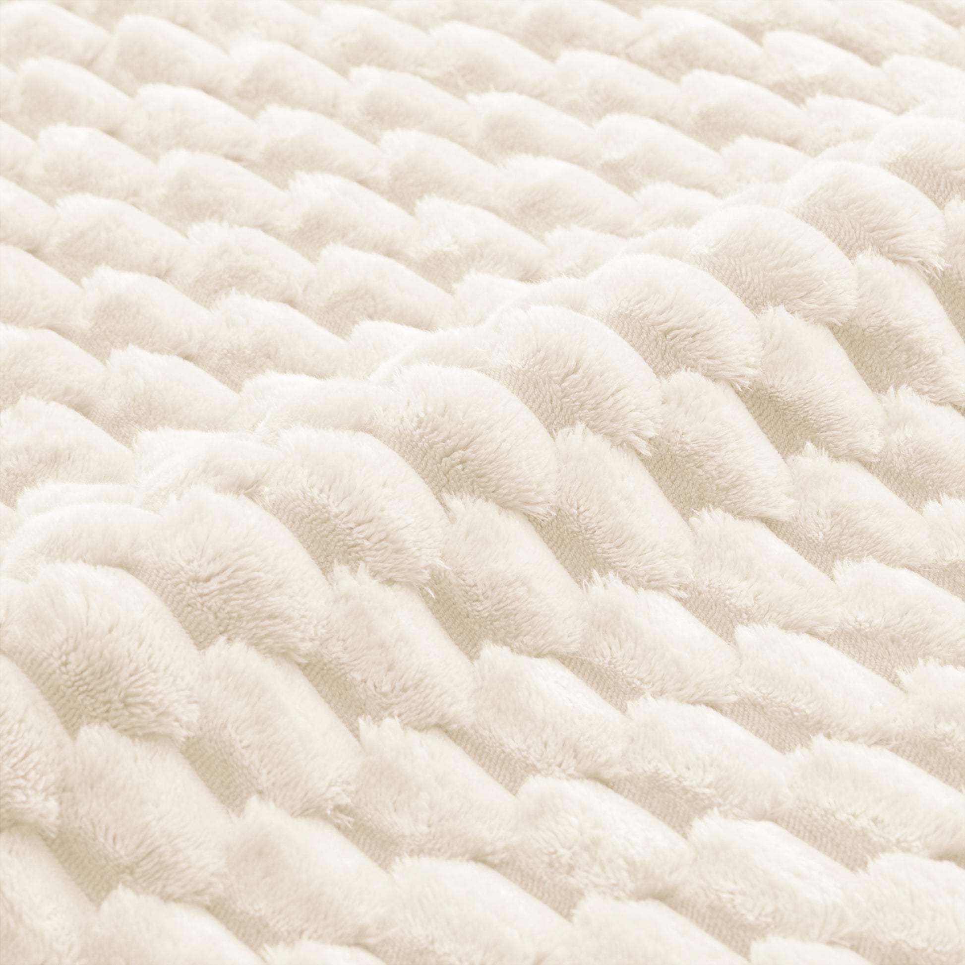 Ottoman Flannelette Fabric-White image 5