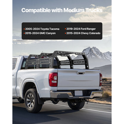 Overland Truck Bed Rack fit Tacoma/Ranger/Gladiator JT/Colorado/Canyon image 9