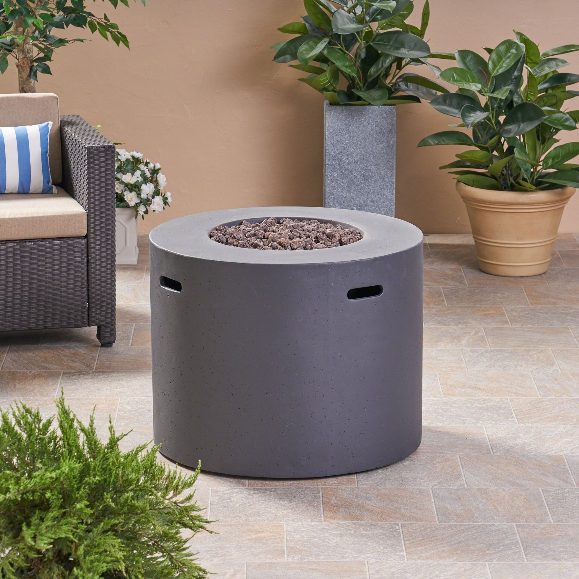 31" ROUND MGO FIRE PIT- 40 000 BTU image 3