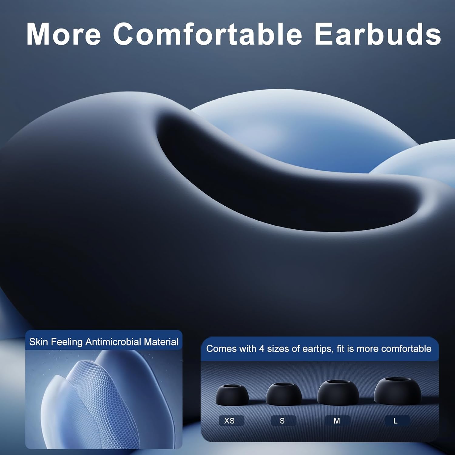Linklike Halo earbuds side profile
