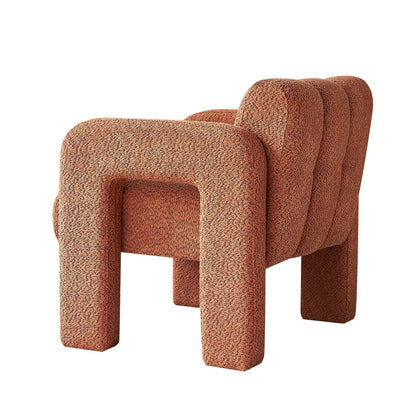 31.10" Wide Boucle Upholstered Accent Chair image 6