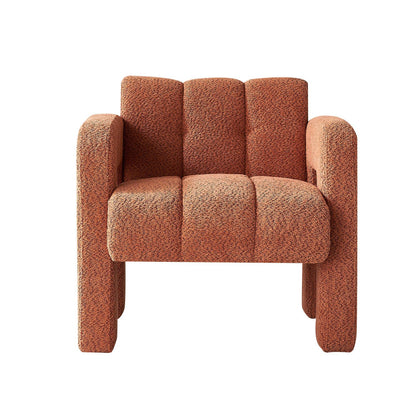 31.10" Wide Boucle Upholstered Accent Chair image 3