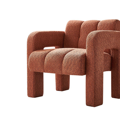 31.10" Wide Boucle Upholstered Accent Chair image 9