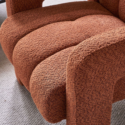 31.10" Wide Boucle Upholstered Accent Chair image 12