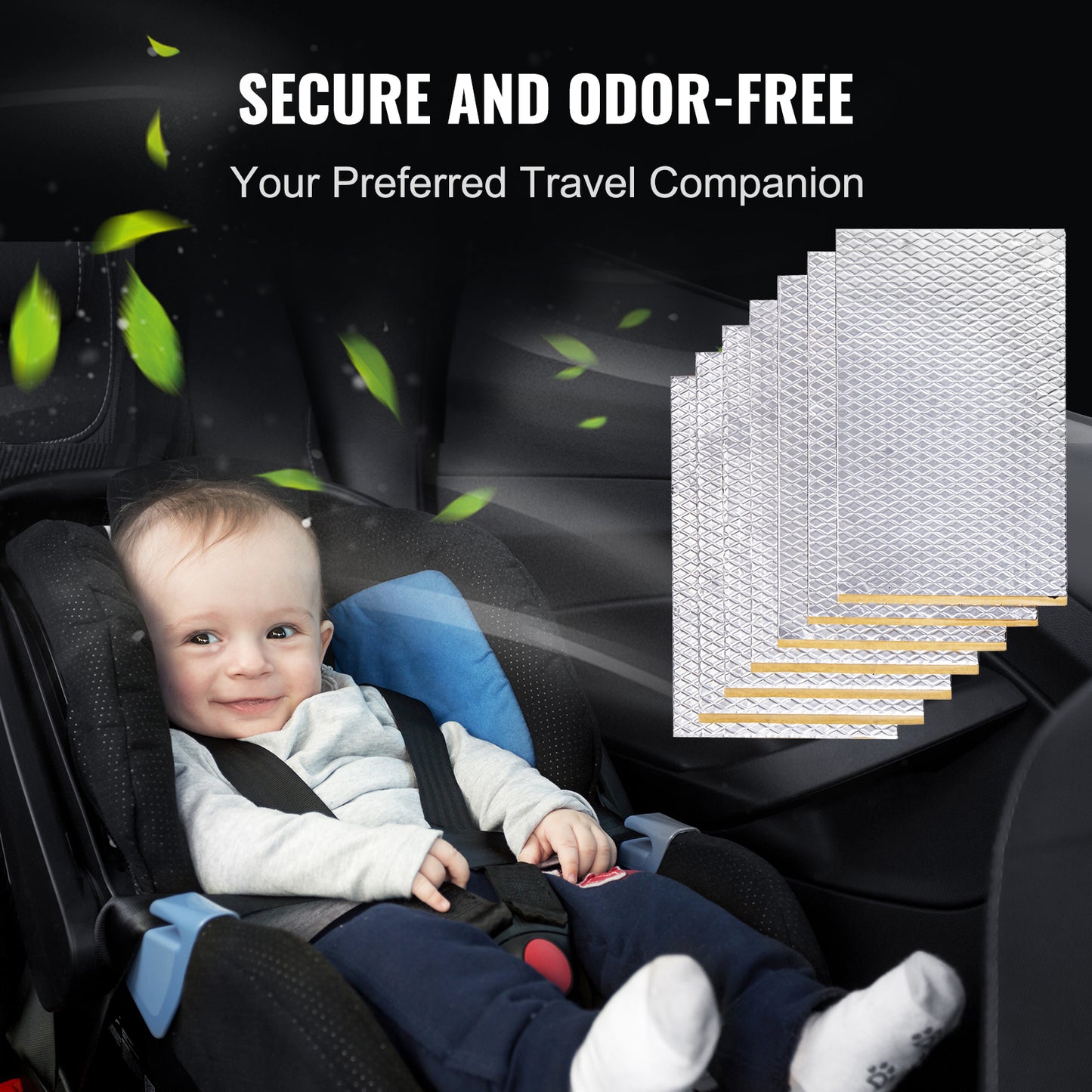 Car Sound Deadening Mat, 50 mil 52 sqft Car Sound Dampening Material, Butyl Automotive Sound Deadener, Noise Insulation and Vibration Dampening Material for Car image 6