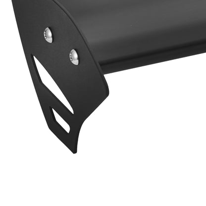 GT Wing Car Spoiler, 43.3 inch Universal Spoiler with Single Deck, Adjustable Lightweight Aluminum, Car Rear Spoiler Wing, Racing Spoiler BGW/JDM Drift Black image 5