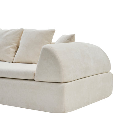 Cloud Modular Sectional Sofa - Shape Boneless Couch & Deep Fluffy Seat, No Assembly Required for Living Room Bedroom image 11