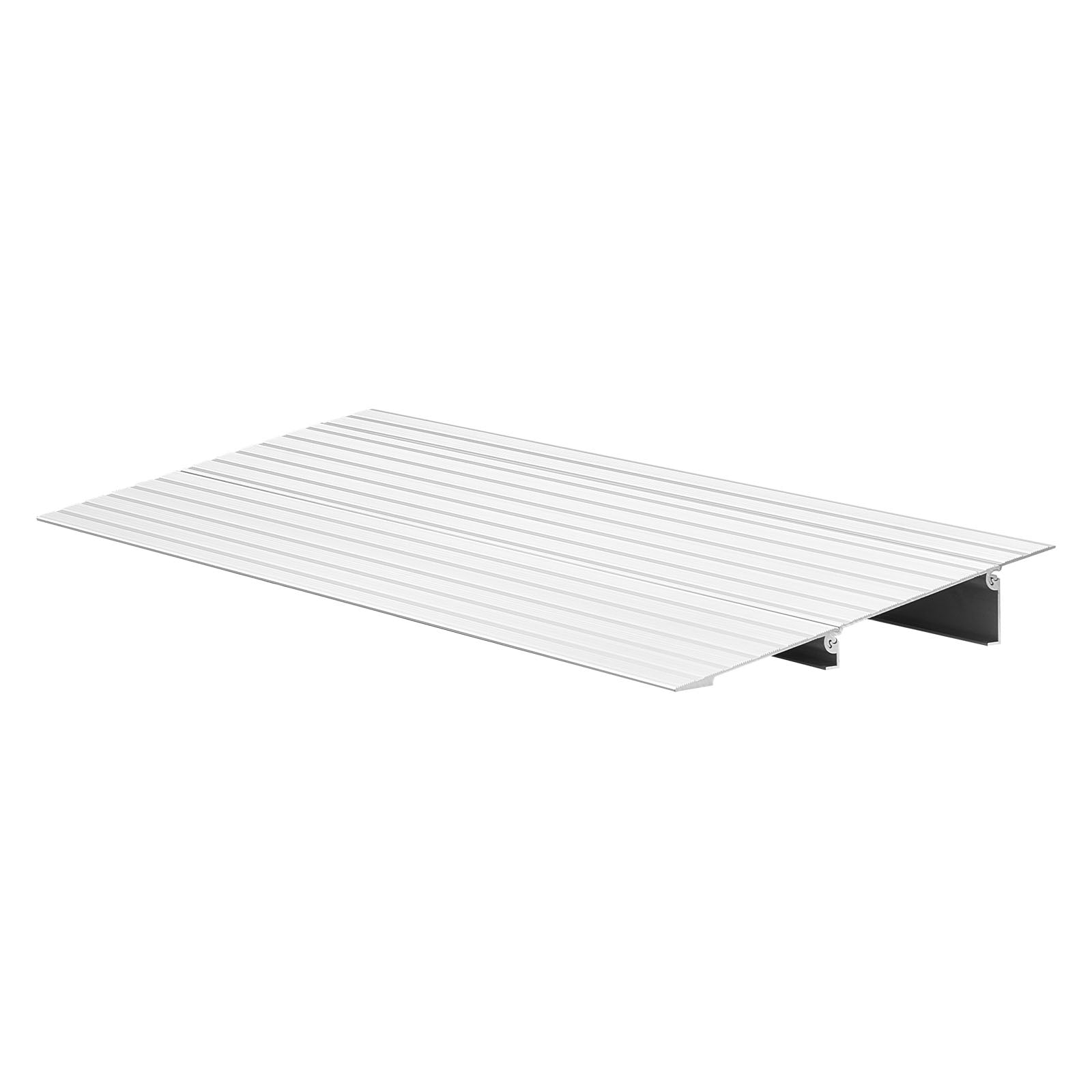 Door Threshold Ramp, 2 inch Rise, Aluminum Alloy Threshold Ramp Rated 800 lbs Load Capacity, Handicap Ramps for Home Steps for Wheelchair, Scooters, Power Chairs, Walkers, Bicycle, Tricycle image 12