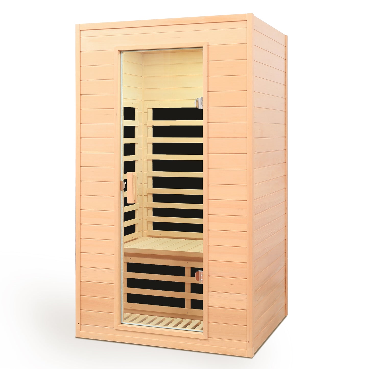 Hemlock Two-person far infrared roof embedded indoor sauna room image 5