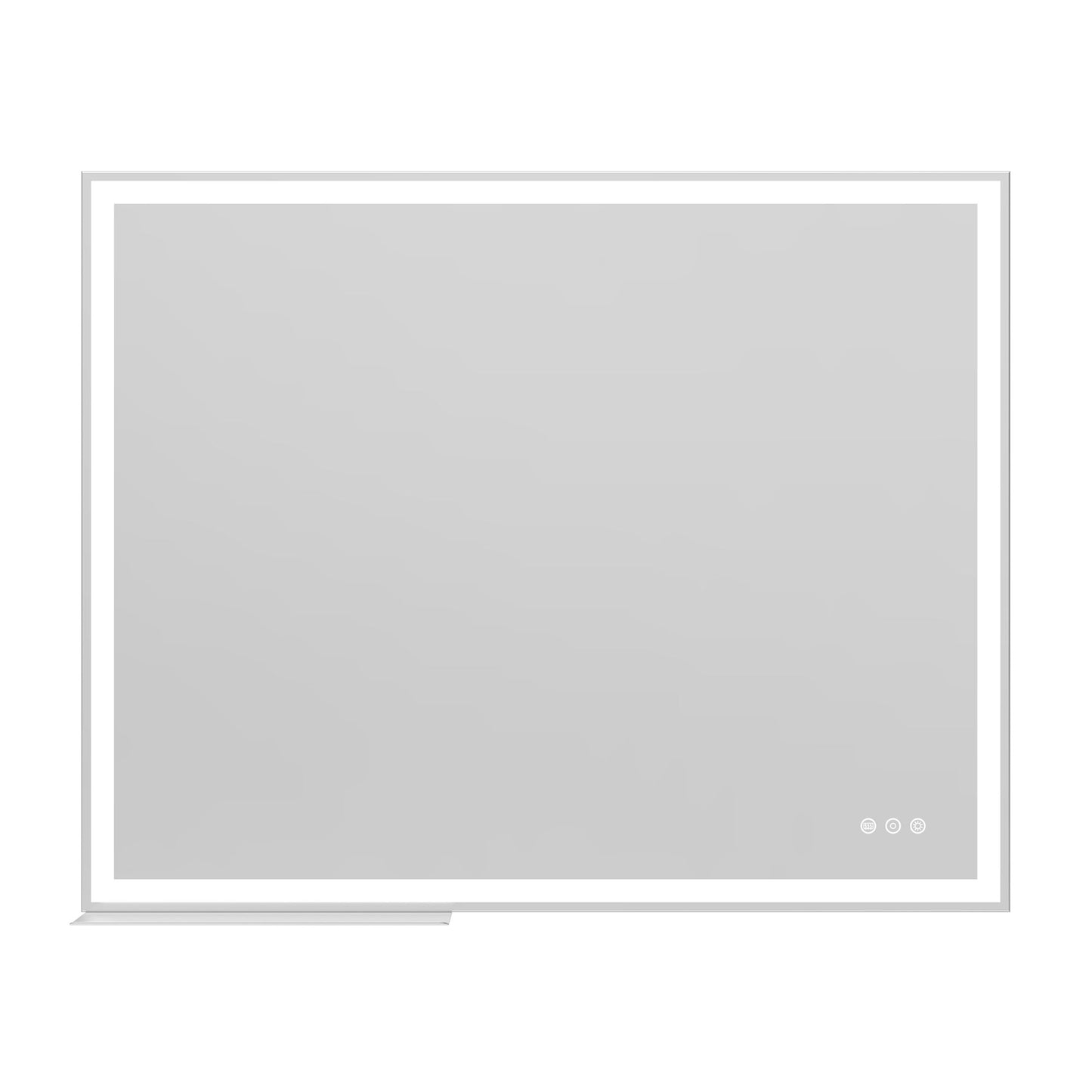 32x40 inch LED Bathroom Vanity Mirror Wall Mounted Adjustable White/Warm/Natural Lights Anti-Fog Touch Switch with Memor image 12