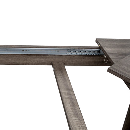 Dining Table, 106.3 in Large Extendable Kitchen Table image 12