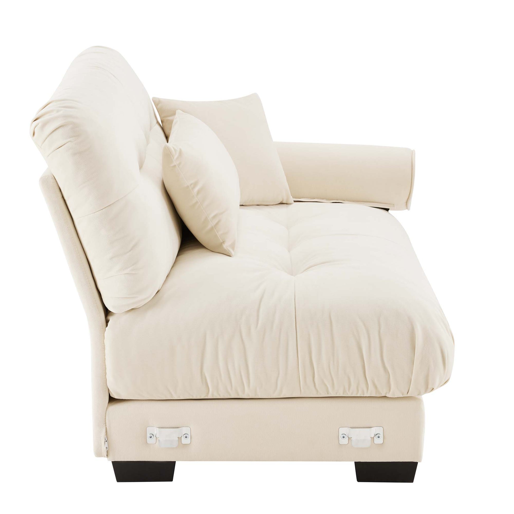 Milano Sofa RSF W/3 pillows - Cream image 2
