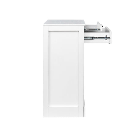 WHITE color modular 24 wine bar cabinet Buffet Cabinet image 11