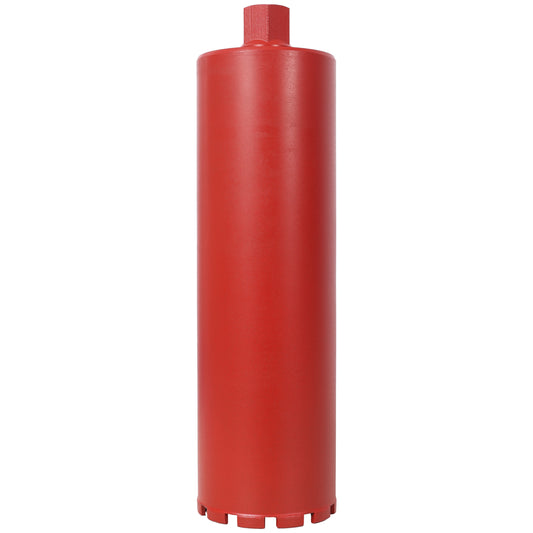 5 Inch Diamond Core Drill Bit 1-1/4-7 Thread for Concrete with Rebar - Front View