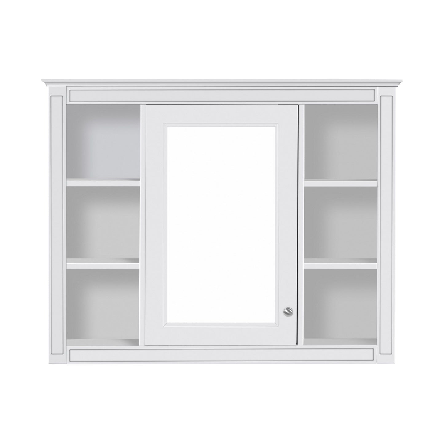 35'' x 28'' Medicine Cabinet, Wall Mounted Bathroom Storage Cabinet, Modern Bathroom Wall Cabinet with Mirror, Mirror Ca image 18