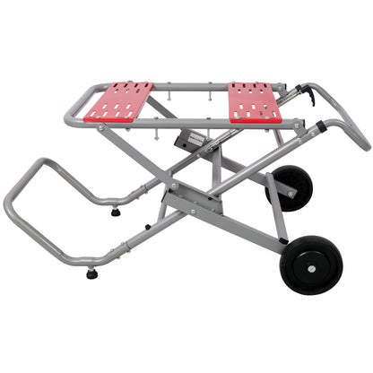 Rolling Foldable Table Saw Stand - Heavy Duty Portable Universal Base with 8 Inch Wheels