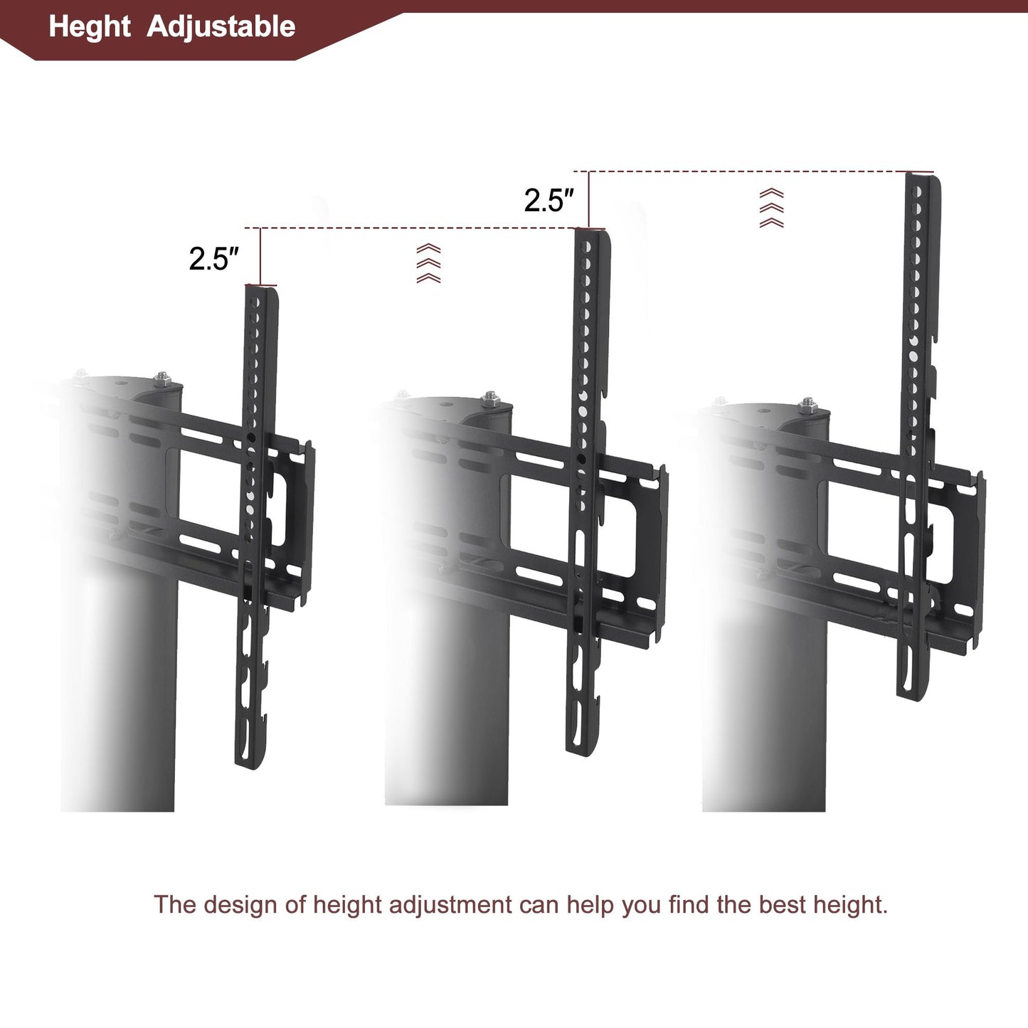 35.4 inch Multi-function TV Stand - Packing and Parts