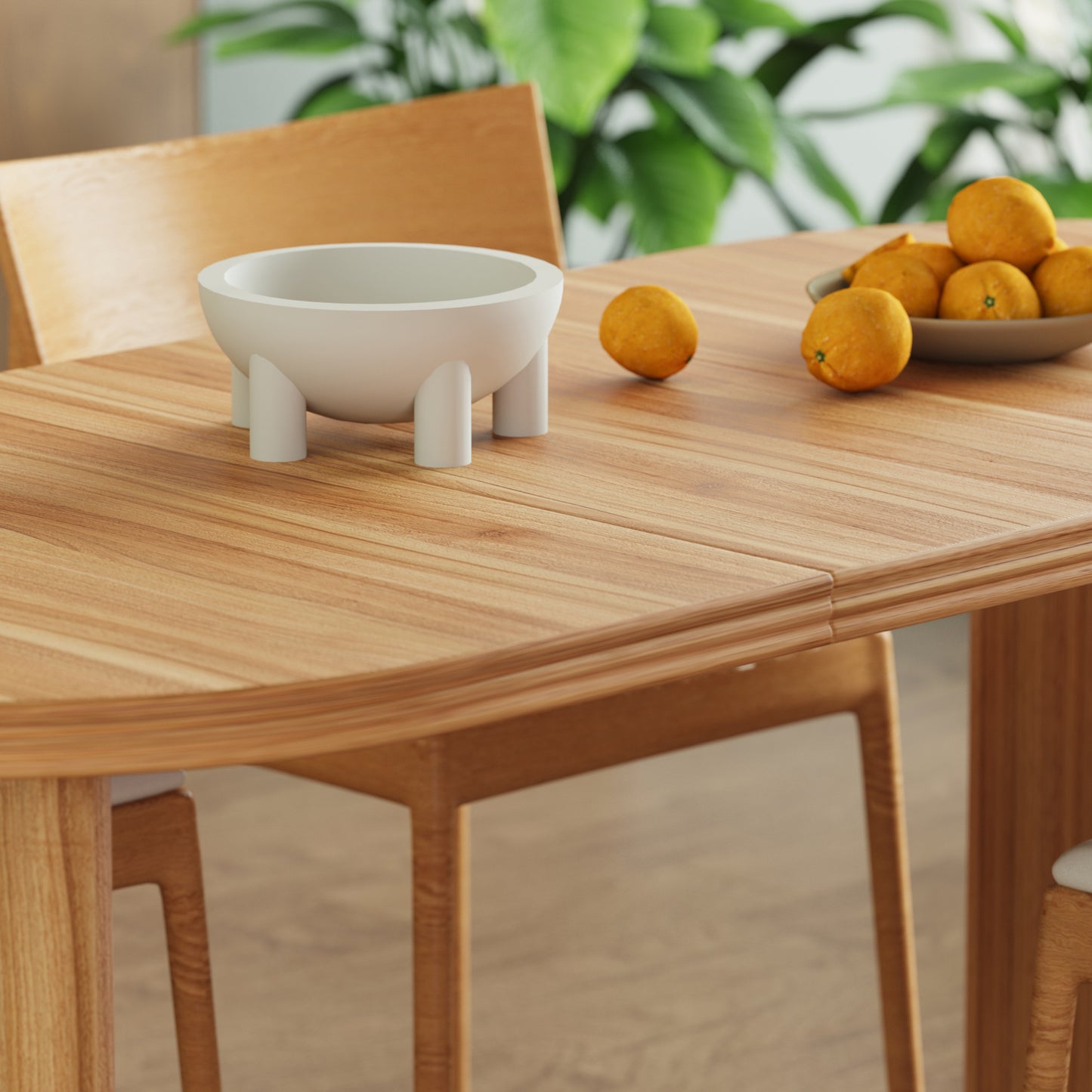 55.12"-70.87"Modern Extendable Dining Table with removable extension leaves,Mid-century modern style home table,Suitable for dining rooms, kitchens, and living rooms,Natural Walnut image 12