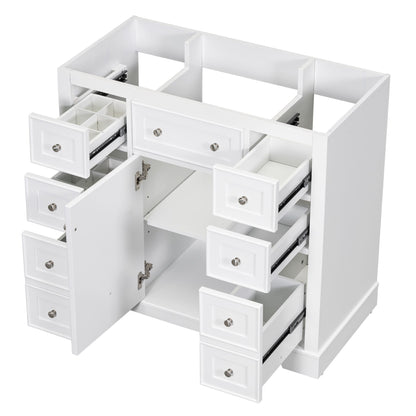 Vanity cabinet assembly hardware included