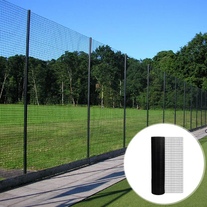 36 inch×50 ft Black Vinyl Coated Hardware Cloth 19 Gauge 1/4 inch Black PVC Hardware Cloth, Black Welded Wire Fence Supp image 6