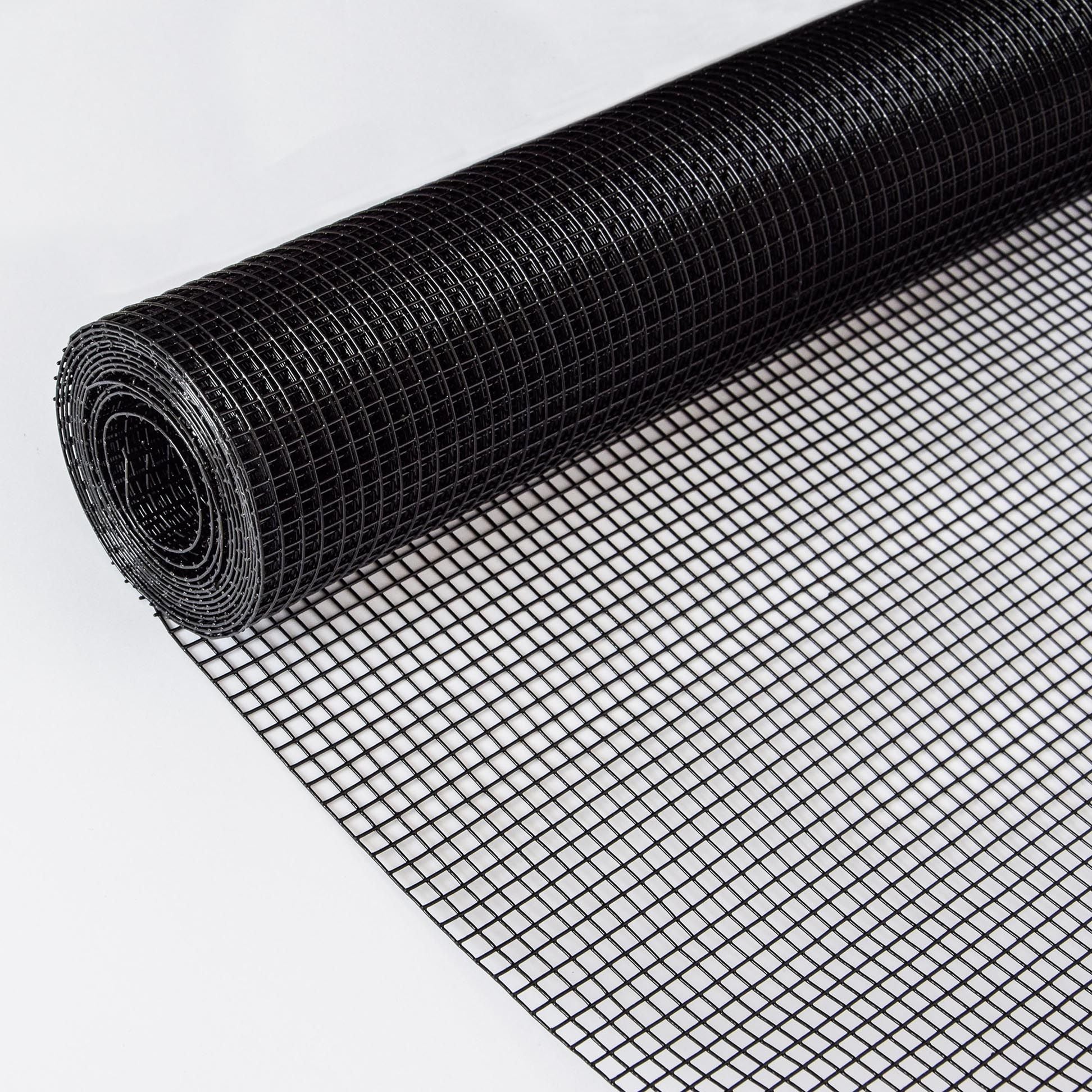 36 inch×50 ft Black Vinyl Coated Hardware Cloth 19 Gauge 1/4 inch Black PVC Hardware Cloth, Black Welded Wire Fence Supp image 9