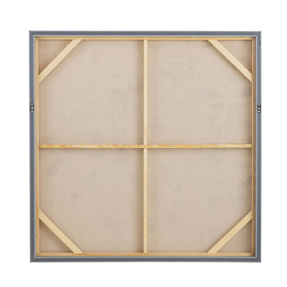 36" x 36" Square Framed Wall Art Flower Canvas Print, Home Decor for Living Room Kitchen Foyer Office image 15