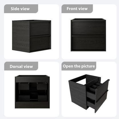 24 Inch Bathroom Vanity, KD-PACKING-(Only Vanity, Without Basin) image 4