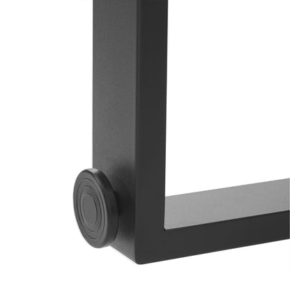 59" Wood Bench for Bedroom End of Bed, Farmhouse Indoor Kitchen Table Benches,Versatile Modern Shoe Bench for Entryway, Black image 12