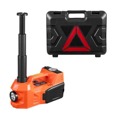 Electric Car Jack, 5 Tons /11000 lbs, Electric Scissor Jack with Built-In Inflator, 12V Adjustable Tire Change Replacement with Secure Hammer & LED Light, Portable Jack kit for Sedan, SUV, Truck image 1