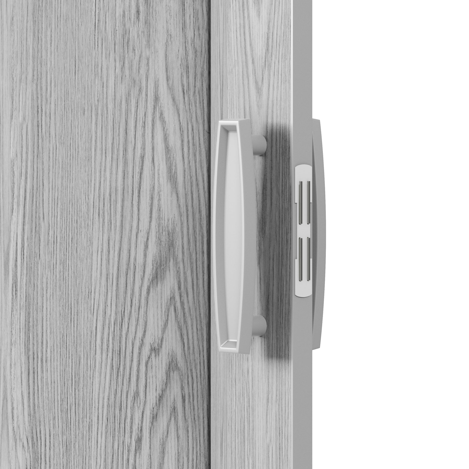 Studio Series 36" W PVC Foldable Accordion Doors, Grey image 6