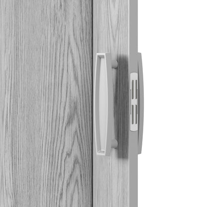Studio Series 36" W PVC Foldable Accordion Doors, Grey image 6