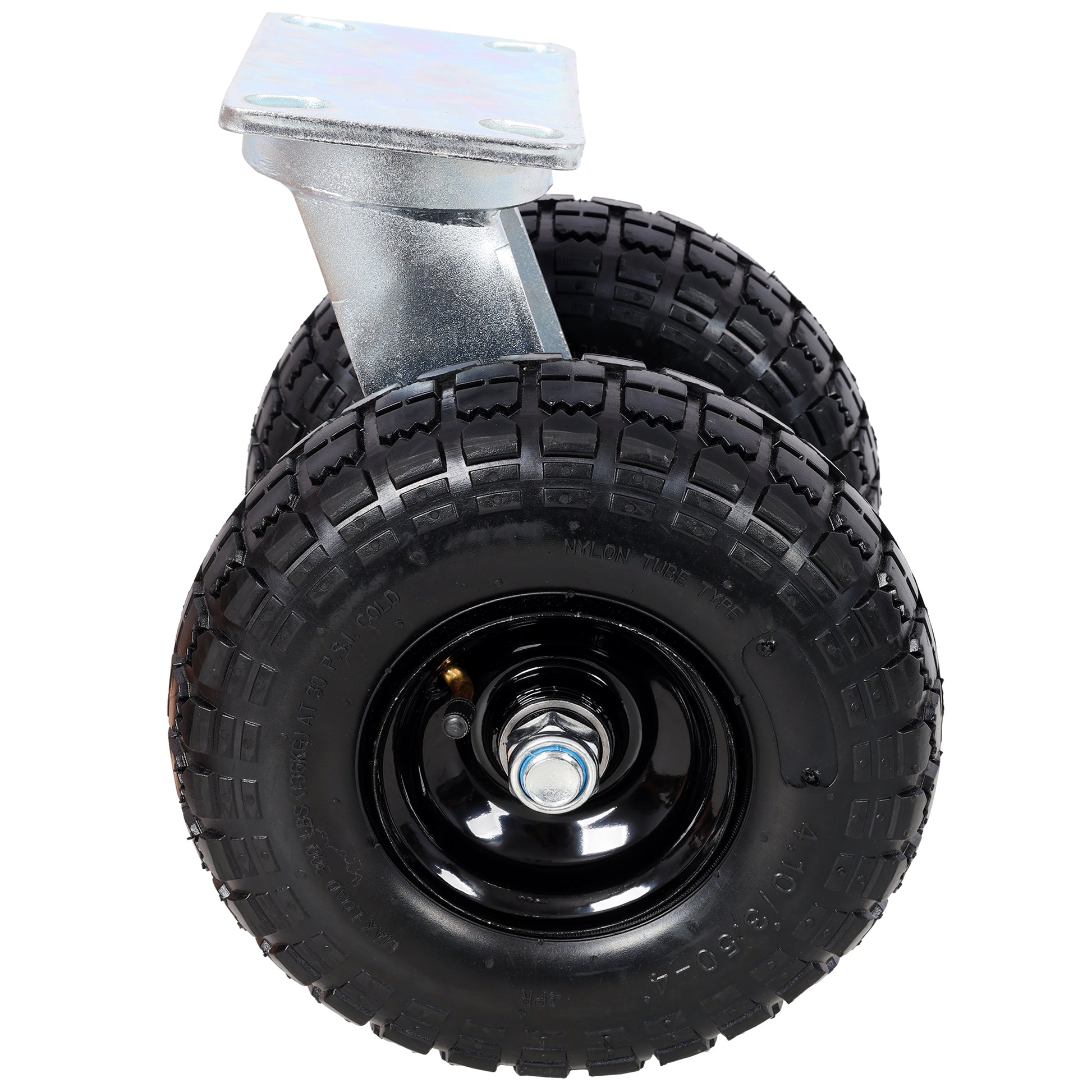 10 in Dual Air Wheels Swivel Caster, 660LBS LOAD CAPACITY image 5