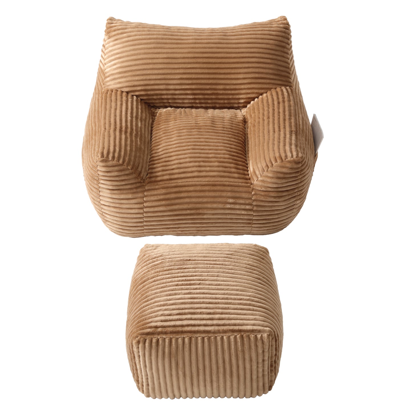 Bean Bag Chair for Adults, Oversized Comfy Beanbag Living Room Lazy Sofa for Bedroom & Dorm image 5