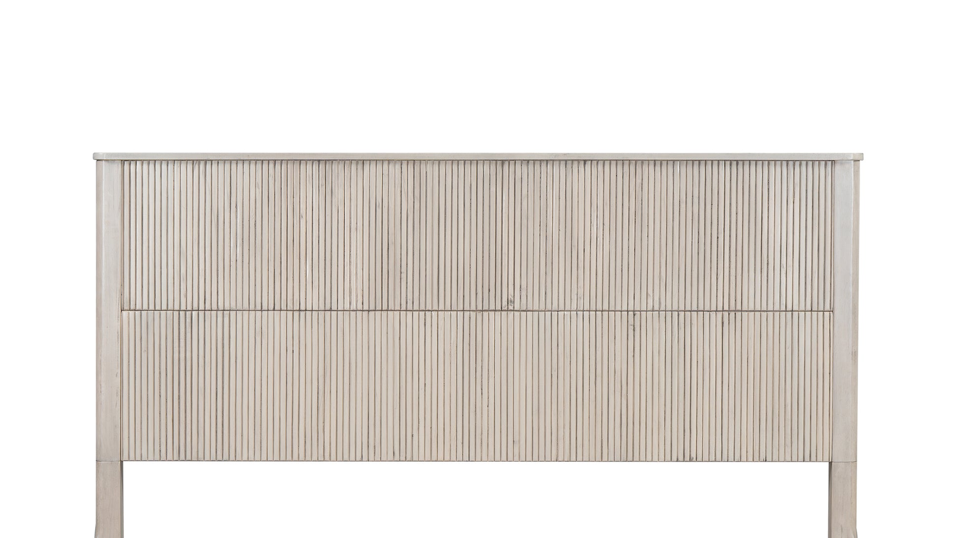 Headboard for King Size Solid Wood Bed Frame,Beige image 1