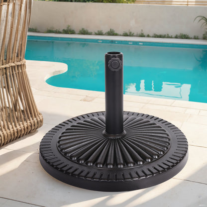 BLACK ROCK RESIN UMBRELLA BASE(60506.00) image 1