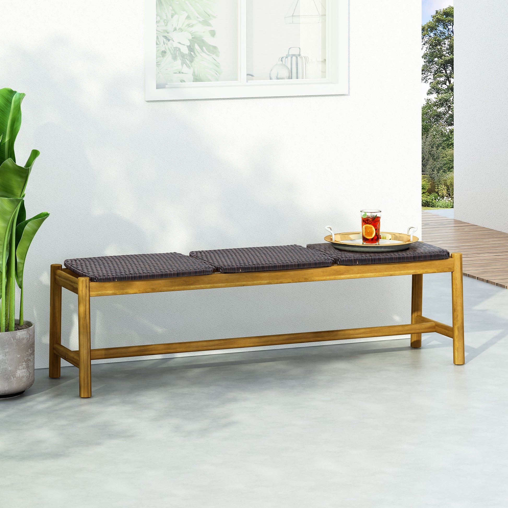 CAMBRIA 3 SEATER BENCH image 1