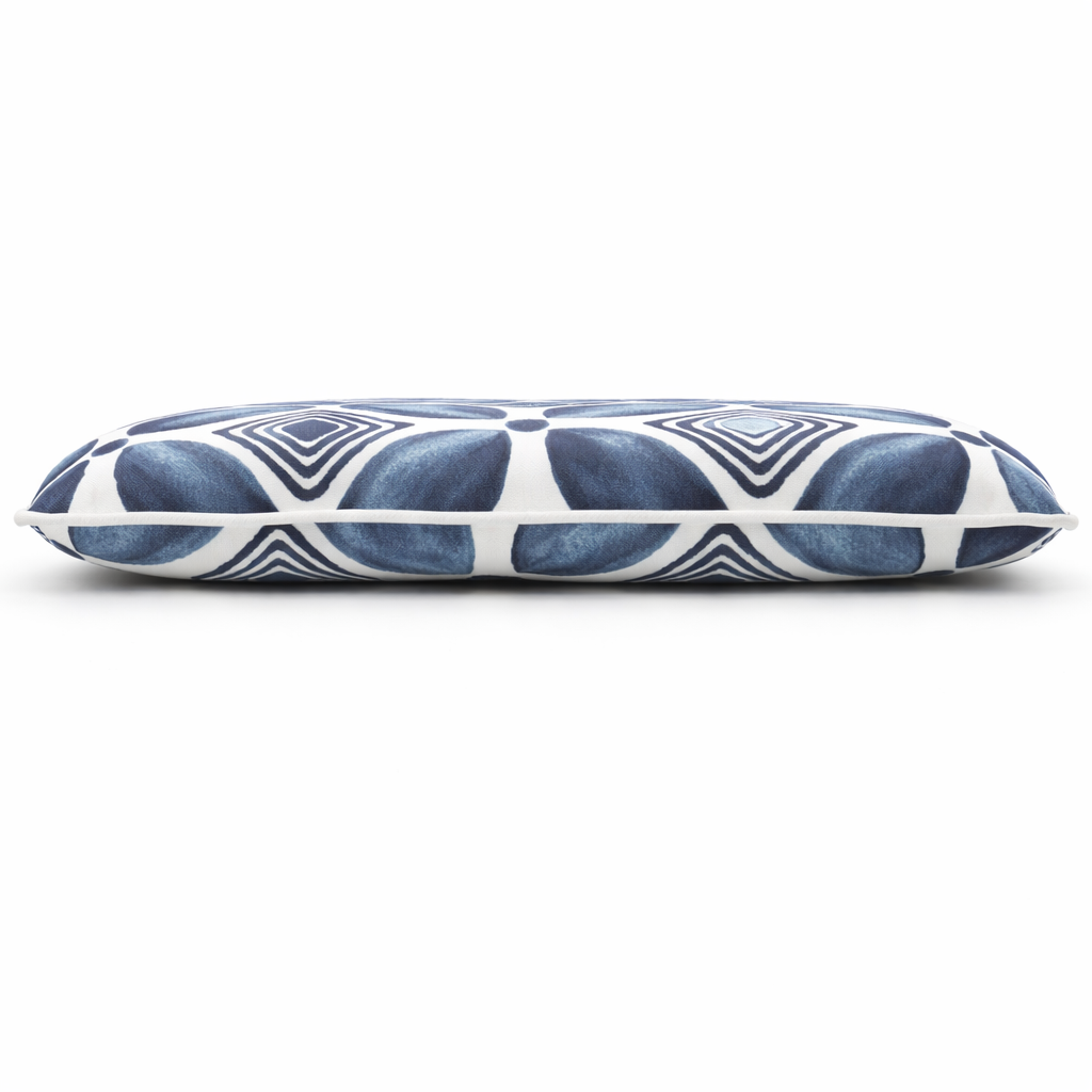 SAME ASW419P464783Outdoor Patio Chair Cushions, Water-Repellent U-Shape Thick Foam Seat Cushions with Ties, 17"x16"x2" All-Weather Cushions for Garden, Patio & Dining Chairs (Set of 4)-Soft Slate Blue image 2