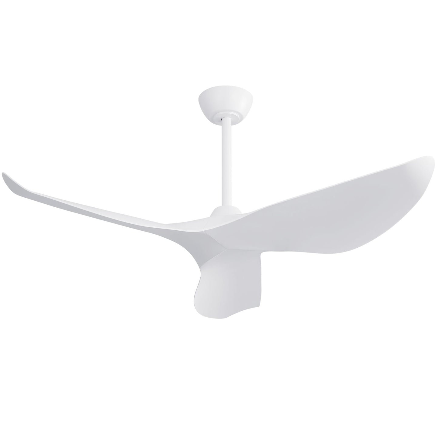 38 Inch Ceiling Fan Without Light, Modern Indoor Outdoor Ceiling Fans with DC Motor Remote Control for Bedroom, Living R image 1