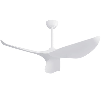 38 Inch Ceiling Fan Without Light, Modern Indoor Outdoor Ceiling Fans with DC Motor Remote Control for Bedroom, Living R image 1