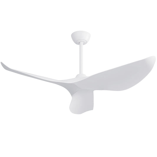 38 Inch Ceiling Fan Without Light, Modern Indoor Outdoor Ceiling Fans with DC Motor Remote Control for Bedroom, Living R image 1