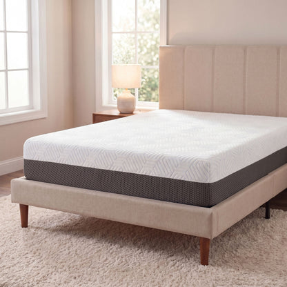 8 Inch Queen Firm Gel Memory Foam Mattress with Temperature Regulating Cover image 6